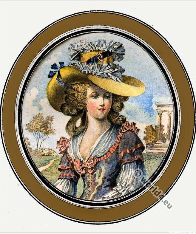 کلاهدوزی رز برتن طراح لباس قرن 18