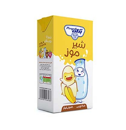 قیمت و خرید شیر موز پاکتی پگاه - 200 سی سی | یوزمارت رشت