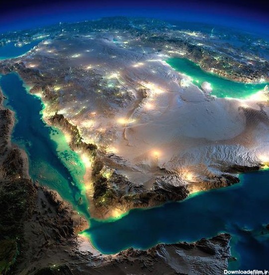 عکس زیبا از نقشه ایران - عکس نودی