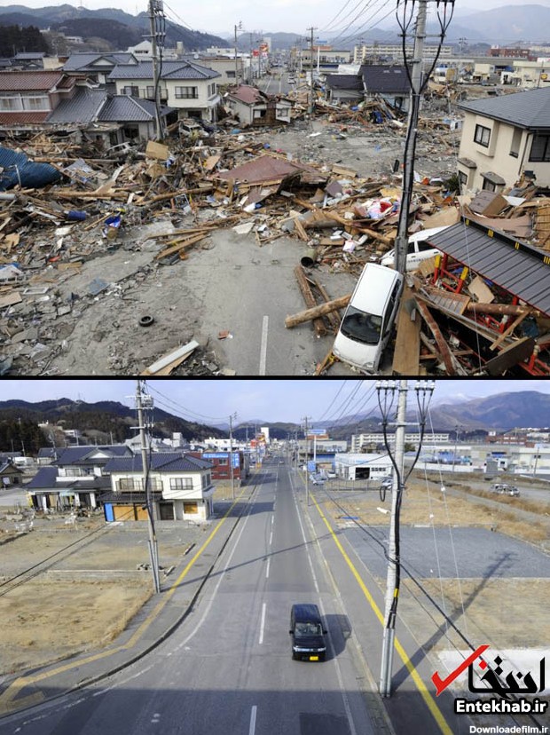 پیشرفت حیرت انگیز ژاپن در بازسازی کشور زلزله زده ی خود تنها ...