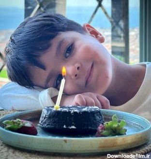 کیک تولد ساده و تک نفره ی 4 سالگی نیک پسر احمد مهرانفر ارسطو ...
