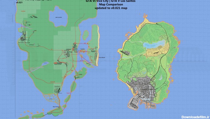 فهرست یازده شهر و منطقه بازی GTA 6‌ فاش شد