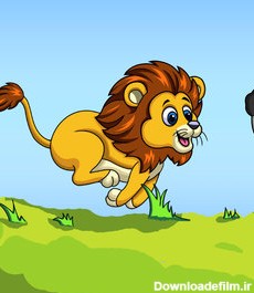 Running lion - اسٹوری ویور