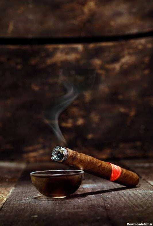 تصویر سیگار برگ روشن | تیک طرح مرجع گرافیک ایران