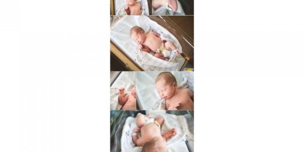 ایده عکاسی نوزاد در بیمارستان در حالت های مختلف