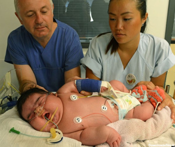 فرارو | (تصویر) سنگین ترین نوزاد آلمان به دنیا آمد