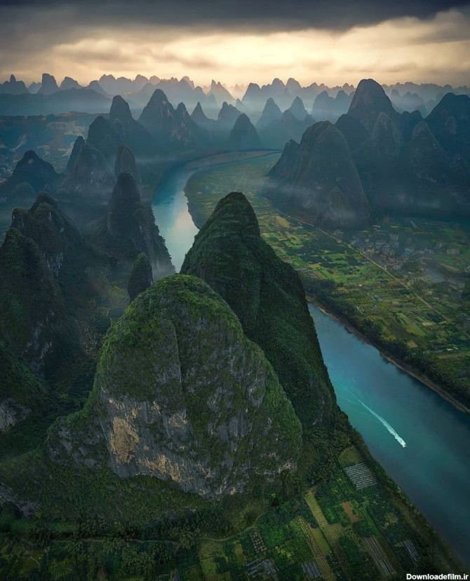 نگاهی به طبیعت زیبای چین + عکس