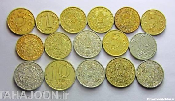 مجموعه 16 سکه کمیاب قزاقستان (4 رقم )