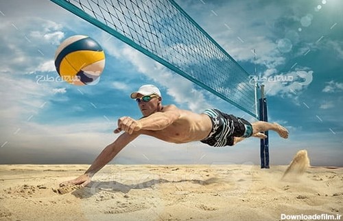 عکس ورزش والیبال ساحلی
