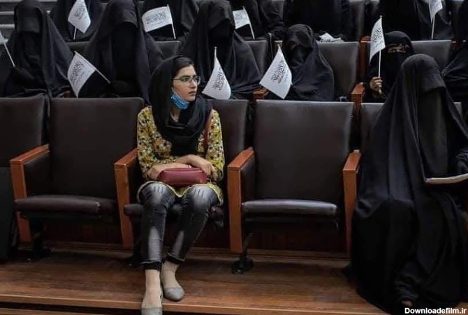 ماجرای پوشش متفاوت دختر افغان در جلسه زنان حامی طالبان + عکس ...