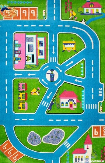 فرش نقشه‌ی شهر افرند از سری فرش‌های بازی مجموعه‌ی کودک افرند است. در این فرش شما می‌توانید خیابان‌های یک شهر، خانه‌ها، مغازه‌ها و ایستگاه‌های تاکسی و اتوبوس آن را مشاهده کنید.