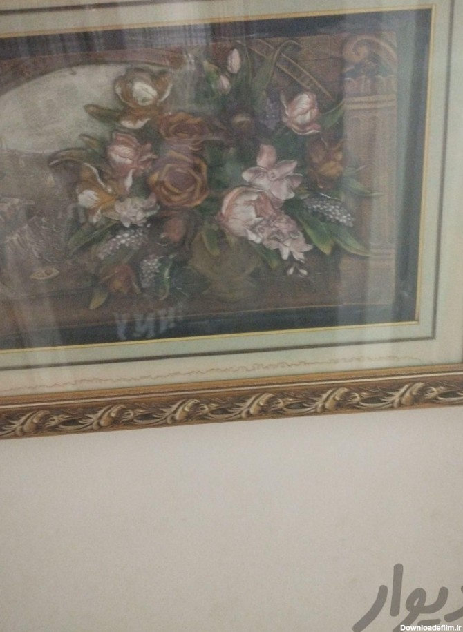 تابلو گل برجسته خیلی زیبا|تابلو، نقاشی و عکس|قزوین|دیوار