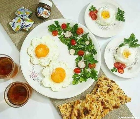 تزیین صبحانه سلامت و معرفی انواع صبحانه سلامت برای مدرسه و کودکان ...