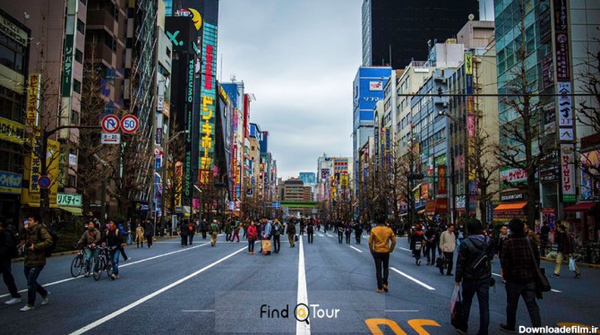 13 خیابان‌ مهم توکیو در ژاپن | تور توکیو و خیابانها