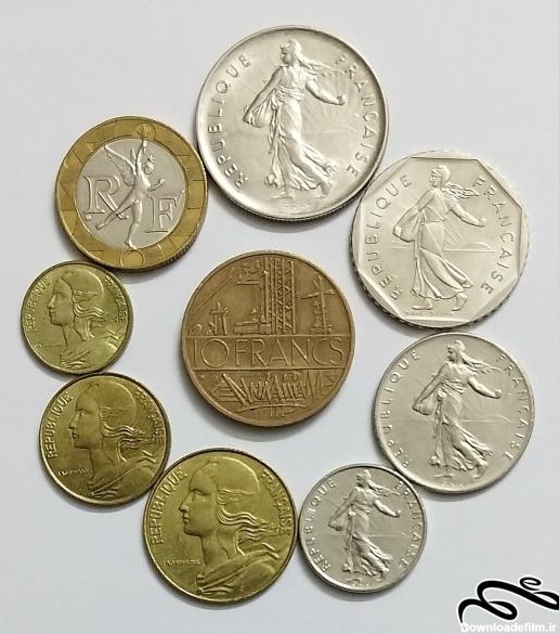 ست کامل سکه های فرانسه | اینسیم