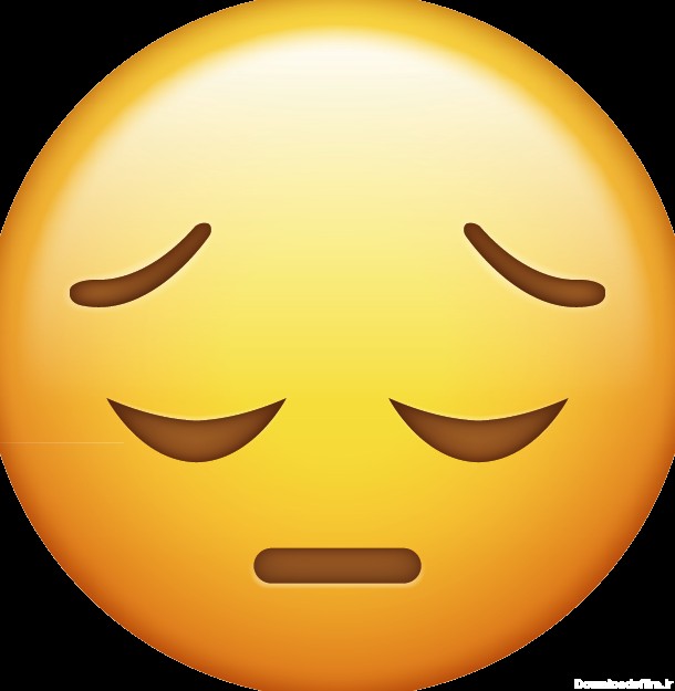 PNG ایموجی ناراحت - غمگین - Sad PNG Emoji – پارس پی ان جی ParsPNG ...