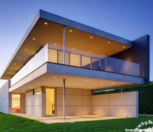 تصاویر نمای خارجی خانه ویلایی با طراحی مدرن