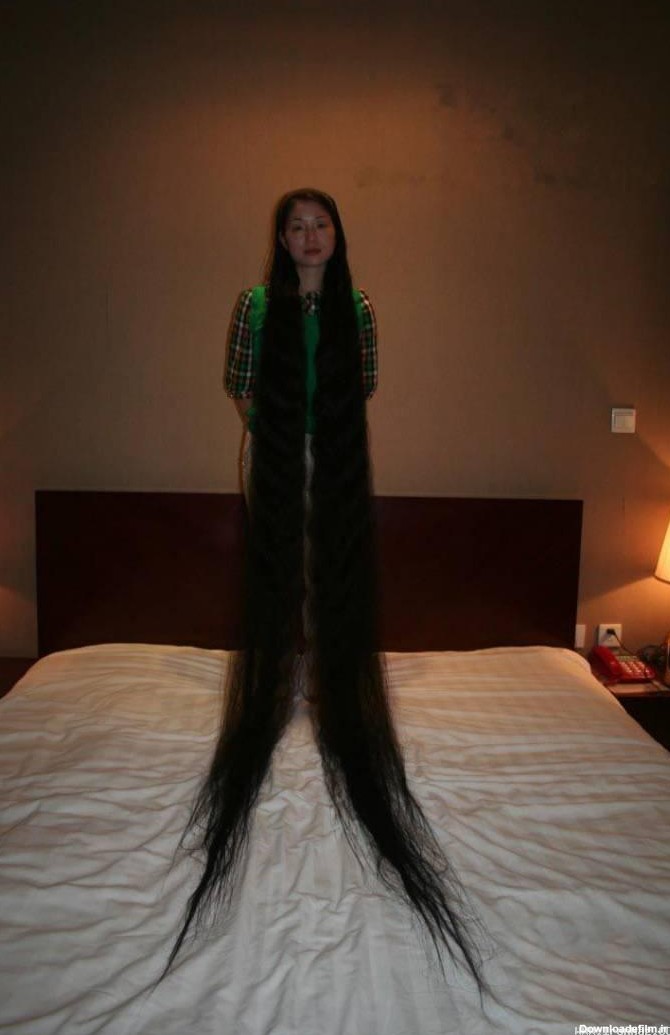عکس های جالب و دیدنی از زنانی با بلندترین موی دنیا ، www.irannaz.com