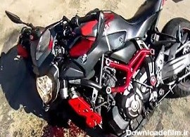 لحظه تصادف های مرگبار از دید راکبان موتور سیکلت + فیلم