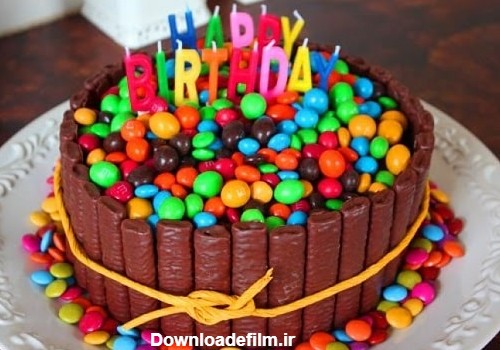 عکس کیک تولد دخترانه با شکلات، فوندانت و خامه با بهترین ایده ها ...