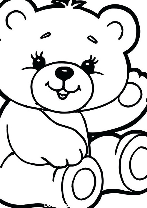 مدل نقاشی خرس برای کودکان؛ از خرس جنگل تا خرس‌های کارتونی | ستاره