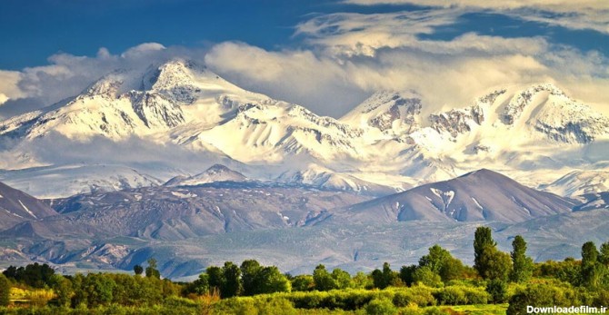 کوه های سبلان از زیباترین کوه های ایران