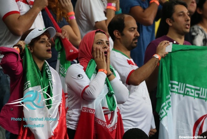 حسرت بانوان ایرانی از شکست مقابل آمریکا(عکس)