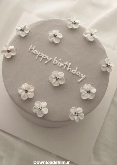 ۲۵ مدل کیک تولد ساده و شیک خامه‌ای که دل شما را می‌برند! | ستاره