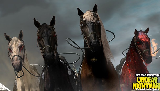 4 اسب آخرالزمان در RDR:Undead Nightmare | بازی سنتر
