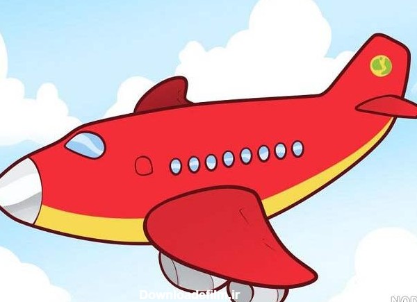 عکس هواپیما ی کارتونی - عکس نودی