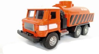 اسباب بازی کامیون تانکردار روسی (GAZ) نارنجی
