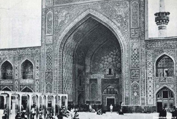 مسجد گوهرشاد در قدیم