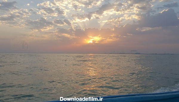 سلام خورشید به خلیج فارس