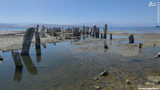 مشرق نیوز - عکس/ خشکسالی دریاچه وان در ترکیه