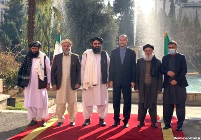 اولین دیدار وزیران خارجه ایران و طالبان در تهران (+عکس)