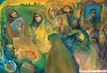 نقاش | حبیب الله صادقی، راویتگر روح نقاشی انقلاب