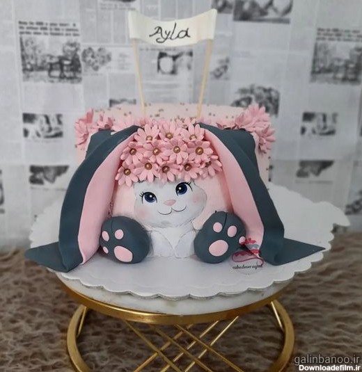 مدل عکس کیک تولد دخترانه 2023 - 1402