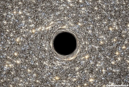 کشف یک سیاه چاله‌ بزرگ در فضا (+عکس)