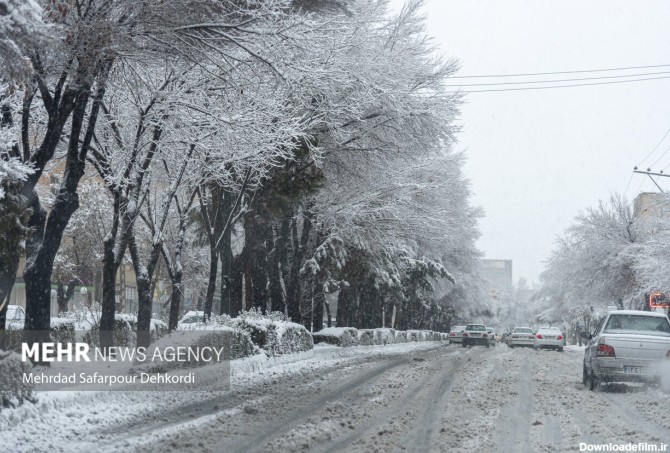 عکس طبیعت زمستانی برفی