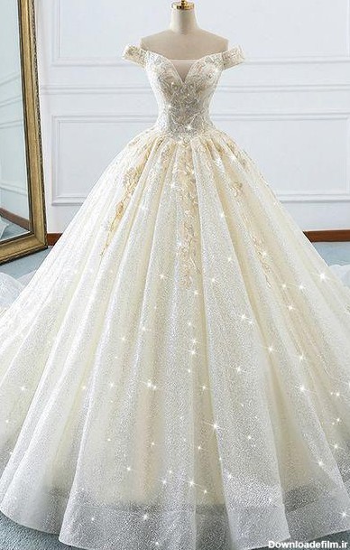 عکس زیباترین لباس عروس سال با جلوه زیبا و کیفیت فوق العاده