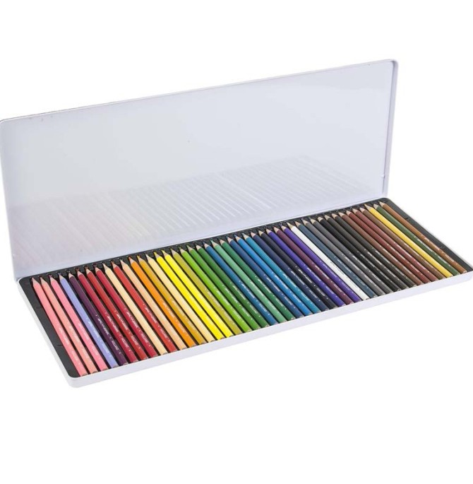 قیمت و خرید مداد رنگی 45 رنگ برونزیل مدل رنگین کمان کد 152887