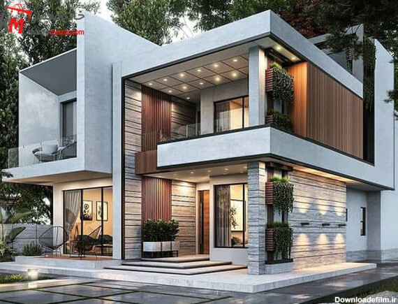 نمای مدرن ، 40 طرح فوق العاده بی نظیر طراحی نمای مدرن| خانه معمار