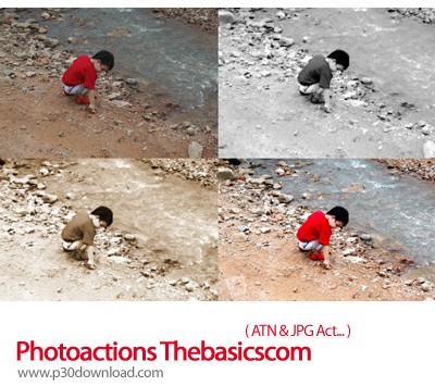 دانلود اکشن فتوشاپ: ایجاد فیلتر بر روی عکس - Photoactions Thebasicscom