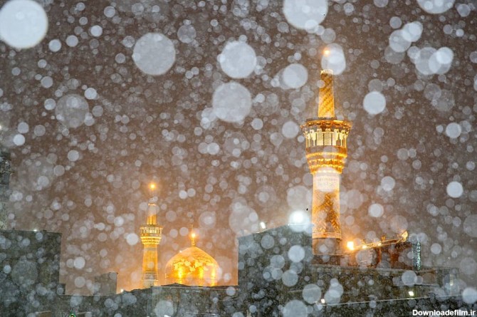 بارش برف پاییزی در حرم امام رضا(ع)+عکس | خبرگزاری فارس