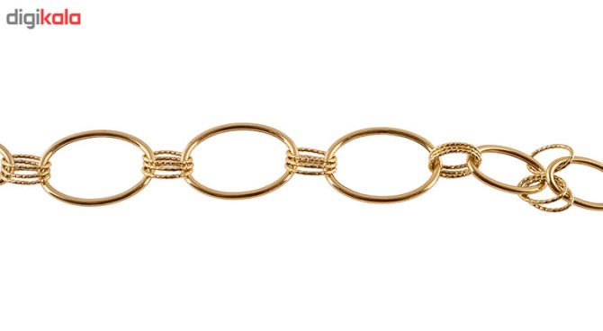 قیمت و خرید دستبند طلا 18عیار مدل حلقه ای