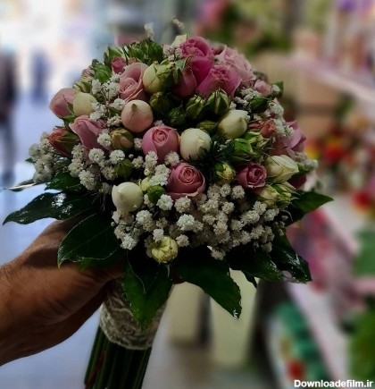 انتخاب دسته گل عروس خاص | انگور لوکس ترین گل فروشی آنلاین در ایران