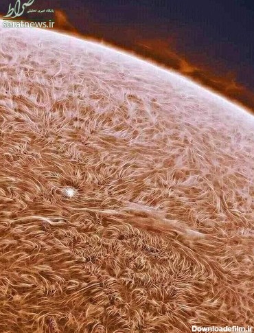 عکس/ جالبترین تصویر از سطح خورشید منتشر شد