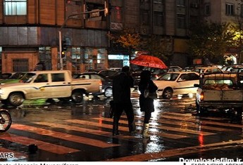 شب بارانی در تهران