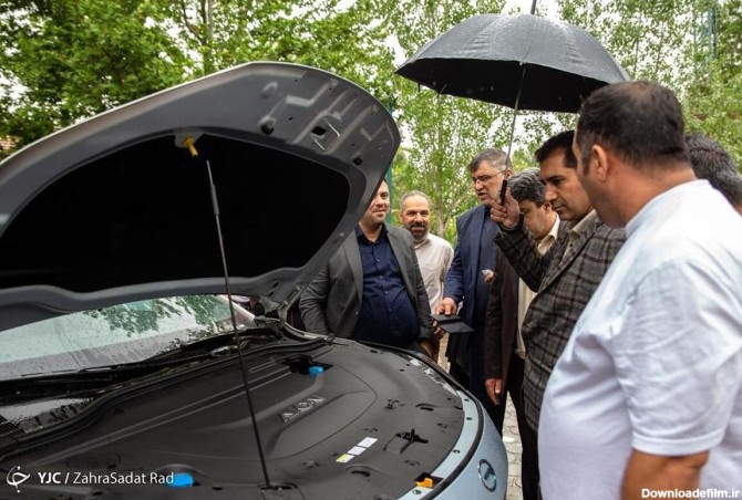 کاروان خودروهای برقی در تهران