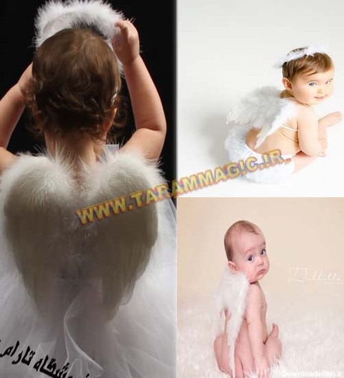 بال فرشته مدل(نوزادی) جدید با حلقه فرشته - تارام مجیک : فروشگاه ...